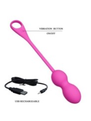 PRETTY LOVE - BALLES VIBRANTES RECHARGEABLES ELVIRA ROSE