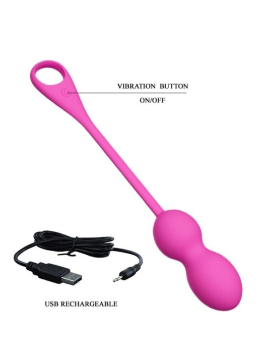 PRETTY LOVE - BALLES VIBRANTES RECHARGEABLES ELVIRA ROSE