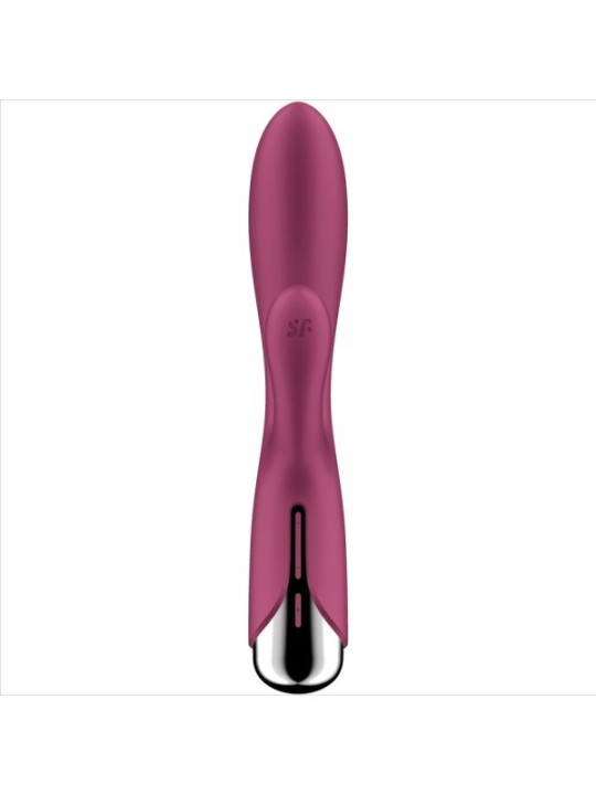 SATISFYER - SPINNING RABBIT 1 CLITORIS ET STIMULATION DU POINT G ROUGE