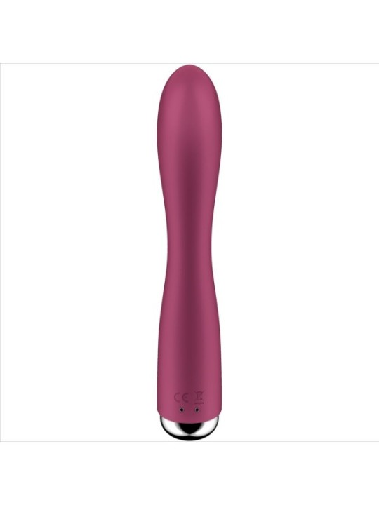 SATISFYER - SPINNING RABBIT 1 CLITORIS ET STIMULATION DU POINT G ROUGE