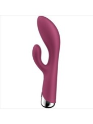 SATISFYER - SPINNING RABBIT 1 CLITORIS ET STIMULATION DU POINT G ROUGE