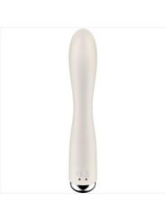 SATISFYER - SPINNING RABBIT 1 CLITORIS ET STIMULATION DU POINT G BEIGE