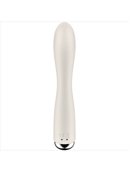 SATISFYER - SPINNING RABBIT 1 CLITORIS ET STIMULATION DU POINT G BEIGE