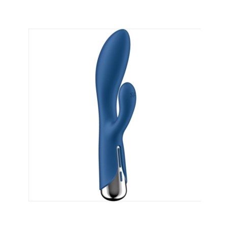 SATISFYER - SPINNING RABBIT 1 CLITORIS ET STIMULATION DU POINT G BLEU