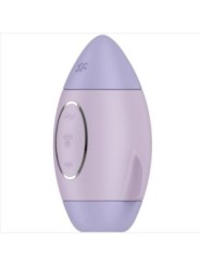 SATISFYER - MISSION CONTROL PETIT VIBRATEUR  DOUBLE IMPULSION LILAS