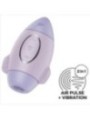 SATISFYER - MISSION CONTROL PETIT VIBRATEUR  DOUBLE IMPULSION LILAS