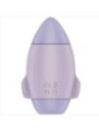 SATISFYER - MISSION CONTROL PETIT VIBRATEUR  DOUBLE IMPULSION LILAS