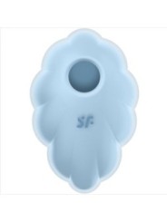 SATISFYER - VIBRATEUR CLOUD DANCER BLEU AIR PULSE