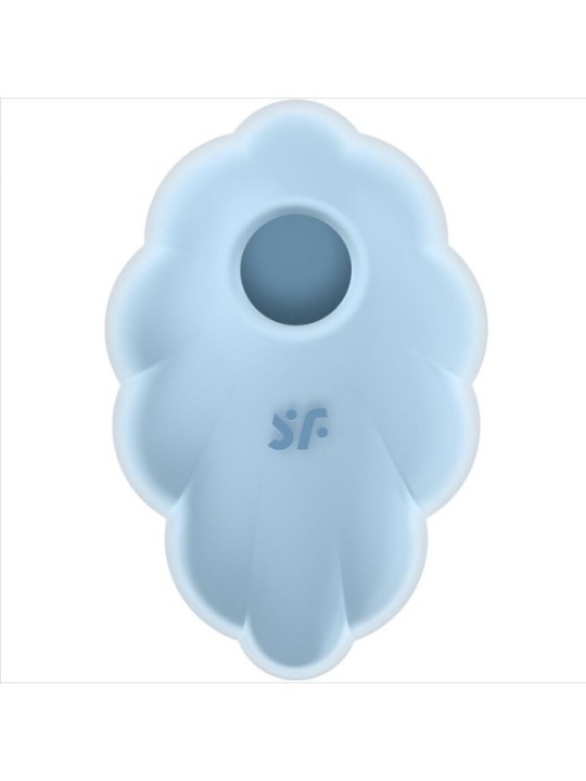 SATISFYER - VIBRATEUR CLOUD DANCER BLEU AIR PULSE