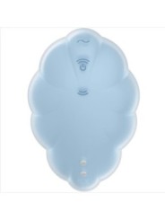 SATISFYER - VIBRATEUR CLOUD DANCER BLEU AIR PULSE