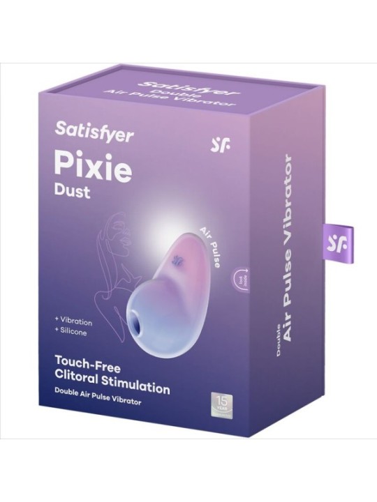 SATISFYER - STIMULATEUR PIXIE DUST LILAS AIR PLUSE