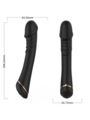 ARMONY - GODE VIBRATEUR SILICONE NOIR