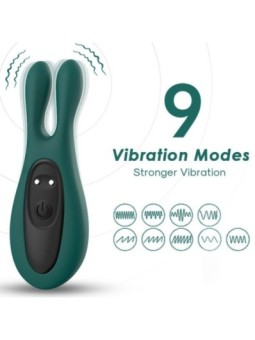 ARMONY - STIMULATEUR & VIBRATEUR LAPIN VERT