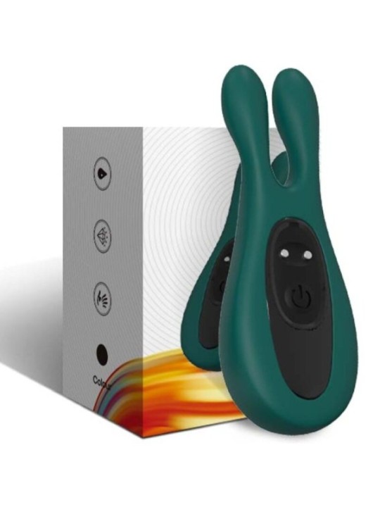 ARMONY - STIMULATEUR & VIBRATEUR LAPIN VERT