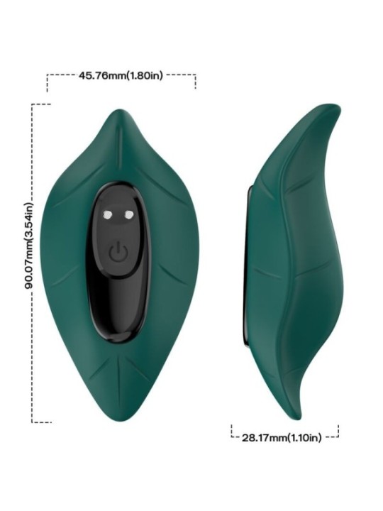 ARMONY - TÉLÉCOMMANDE STIMULATEUR & VIBRATEUR VERT