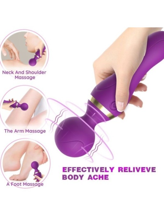 ARMONY - FREEZA MASSAGER & VIBRATEUR TÊTE SUPER FLEXIBLE VIOLET