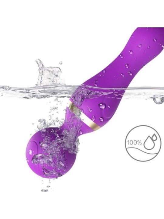 ARMONY - FREEZA MASSAGER & VIBRATEUR TÊTE SUPER FLEXIBLE VIOLET