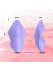 ARMONY - WHISPER WEARABLE PANTIES VIBRATEUR TÉLÉCOMMANDE VIOLET