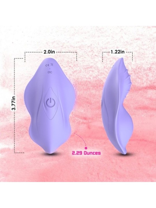 ARMONY - WHISPER WEARABLE PANTIES VIBRATEUR TÉLÉCOMMANDE VIOLET