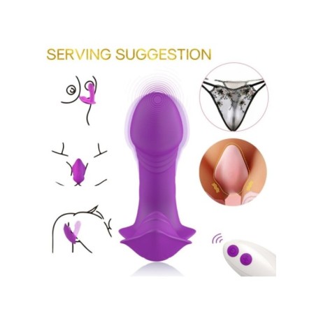ARMONY - SIFFLET VIBRATEUR INTRODUCTION TÉLÉCOMMANDE VIOLET