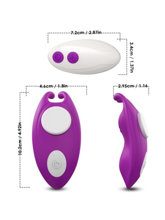ARMONY - HONEYBEE WEARABLE PANTIES VIBRATEUR G-SPOT TÉLÉCOMMANDE VIOLET