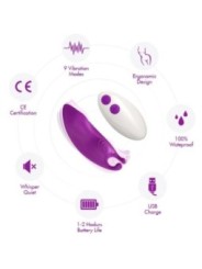 ARMONY - HONEYBEE WEARABLE PANTIES VIBRATEUR G-SPOT TÉLÉCOMMANDE VIOLET