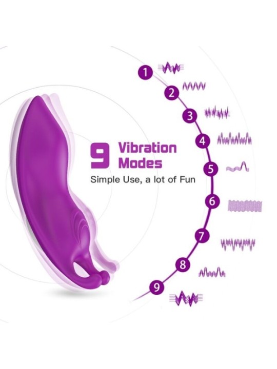 ARMONY - HONEYBEE WEARABLE PANTIES VIBRATEUR G-SPOT TÉLÉCOMMANDE VIOLET