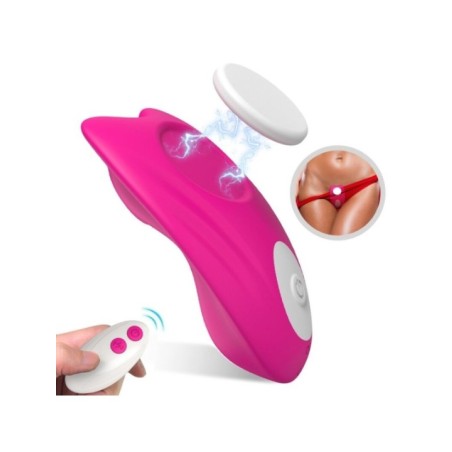 ARMONY - CULOTTE PORTABLE PAPILLON VIBRATEUR TÉLÉCOMMANDE ROSE