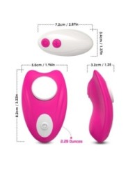 ARMONY - CULOTTE PORTABLE PAPILLON VIBRATEUR TÉLÉCOMMANDE ROSE
