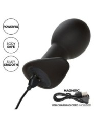 CALEXOTICS - ROCK BOTTOM PLUG ANAL 10 VIBRATIONS SILICONE NOIR