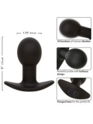 CALEXOTICS - ROCK BOTTOM PLUG ANAL 10 VIBRATIONS SILICONE NOIR