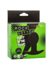 CALEXOTICS - ROCK BOTTOM PLUG ANAL 10 VIBRATIONS SILICONE NOIR