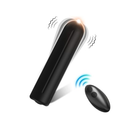 ARMONY - WARHEAD VIBRATOR BULLET TÉLÉCOMMANDE NOIR 2 CM X 8.8 CM
