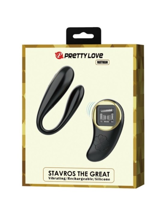 PRETTY LOVE - TÉLÉCOMMANDE VIBRATEUR NATHAN DOUBLE PLAISIR