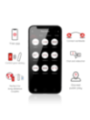ONINDER - BERLIN VIBRATEUR BULLET NOIR 9 MODES 8,5 X 2 CM - APPLICATION GRATUITE