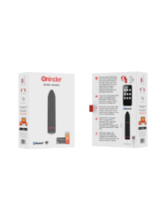 ONINDER - BERLIN VIBRATEUR BULLET NOIR 9 MODES 8,5 X 2 CM - APPLICATION GRATUITE