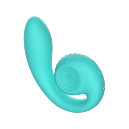 SNAIL VIBE - STIMULATEUR DOUBLE GIZI TURQUOISE