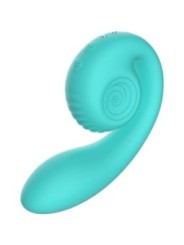 SNAIL VIBE - STIMULATEUR DOUBLE GIZI TURQUOISE