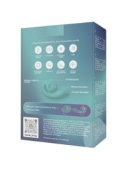 SNAIL VIBE - STIMULATEUR DOUBLE GIZI TURQUOISE