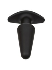 CALEXOTICS - ROCK BOTTOM TAPERED ANAL PLUG 10 VIBRATIONS SILICONE NOIR