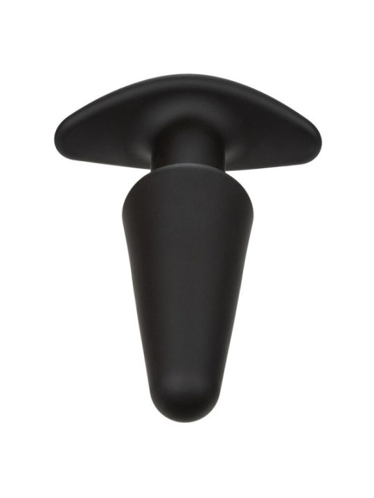 CALEXOTICS - ROCK BOTTOM TAPERED ANAL PLUG 10 VIBRATIONS SILICONE NOIR