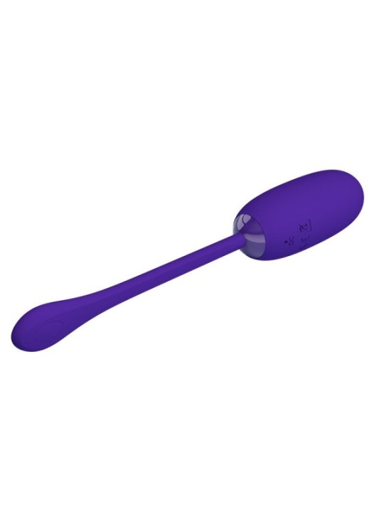 PRETTY LOVE - OEUF VIBRANT JULIUS IMPERMÉABLE-RECHARGEABLE VIOLET