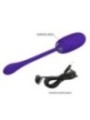 PRETTY LOVE - OEUF VIBRANT JULIUS IMPERMÉABLE-RECHARGEABLE VIOLET
