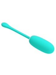 PRETTY LOVE - JULIUS OEUF VIBRANT IMPERMÉABLE-RECHARGEABLE AQUA VERT