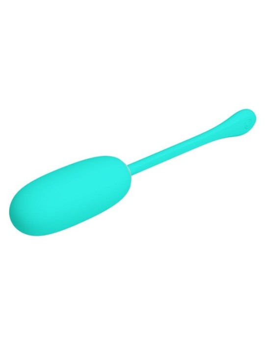 PRETTY LOVE - JULIUS OEUF VIBRANT IMPERMÉABLE-RECHARGEABLE AQUA VERT