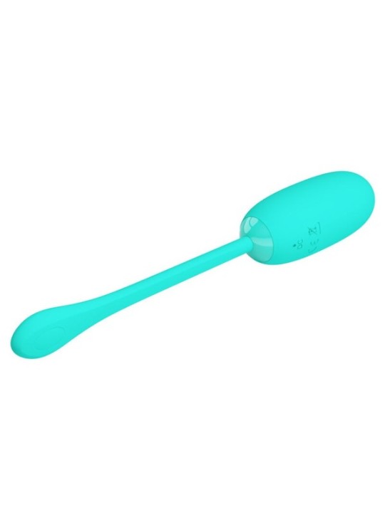 PRETTY LOVE - JULIUS OEUF VIBRANT IMPERMÉABLE-RECHARGEABLE AQUA VERT
