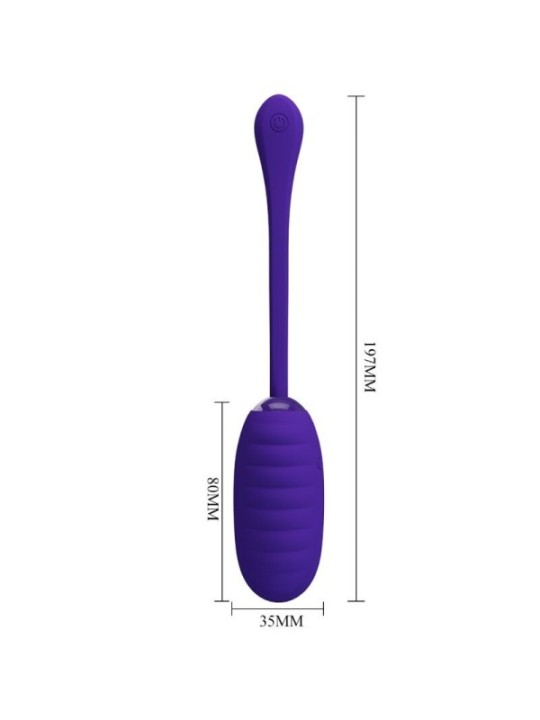 PRETTY LOVE - OEUF VIBRANT RECHARGEABLE KIRK VIOLET