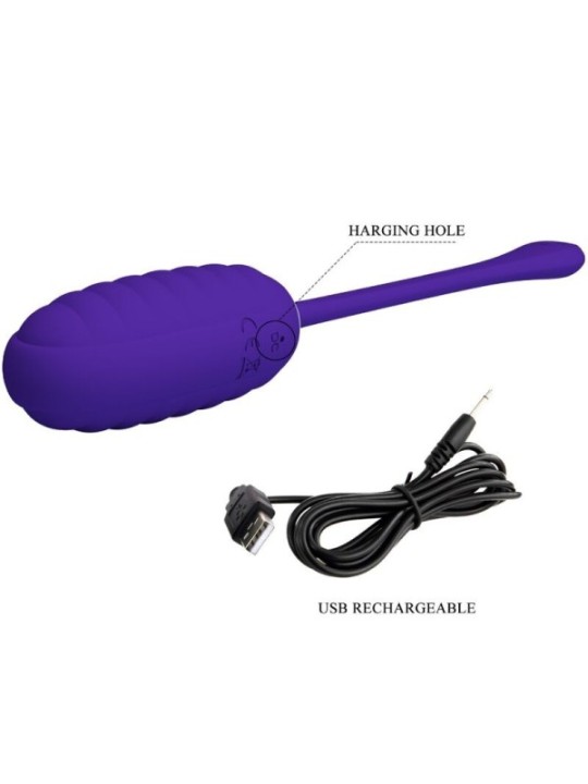 PRETTY LOVE - OEUF VIBRANT RECHARGEABLE KIRK VIOLET
