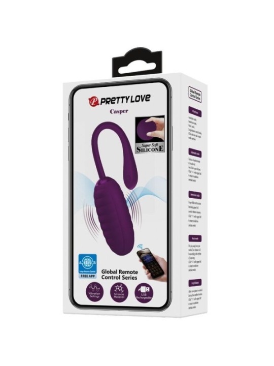 PRETTY LOVE - OEUF VIBRANT RECHARGEABLE CASPER VIOLET