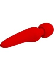 PRETTY LOVE - MASSEUR MEREDITH 12 MODES DE VIBRATION ROUGE